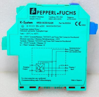 Pepperl Fuchs KFD2-SCD2-EX1.LK محول إشارات آمن جوهريًا