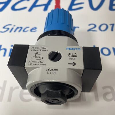 جهاز تنظيم الضغط المصغر عالية الدقة Festo LR-14-D-7-O-MINI