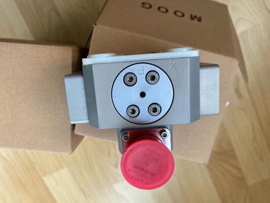 MOOG J761-003 صمام خدمة كهربائي هيدروليكي