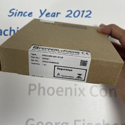 حاجز معزول ومضخم مفتاح عالي الأداء أحادي القناة من Pepperl+Fuchs KFD2-SR2-EX1.W.LB