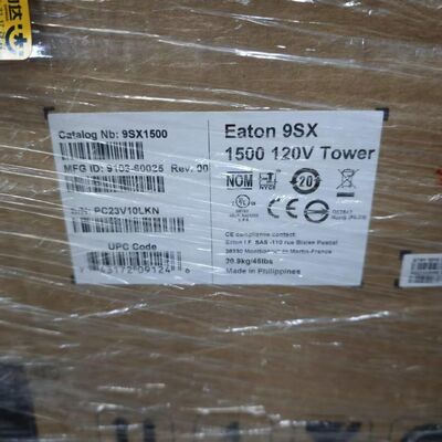 EATON 9SX1500 1500VA / 1350W UPS الصناعية المزدوجة عبر الإنترنت