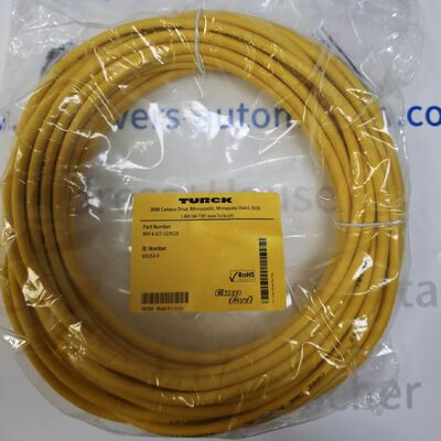 مجموعة أسلاك Turck RKV 4.41T-15S529 M12 ذات طرف واحد | كابل تشغيل مستشعر يوروفاست