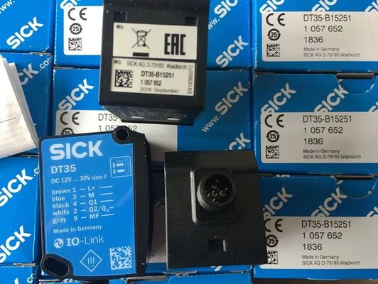 ورقة بيانات SICK dt35 b15251 مستشعر مسافة الليزر وقت الرحلة