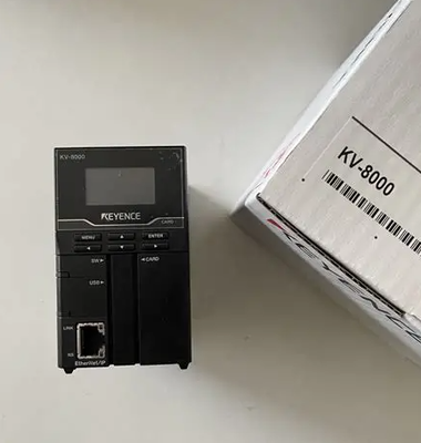 وحدة المعالجة المركزية PLC عالية السرعة KEYENCE KV-8000