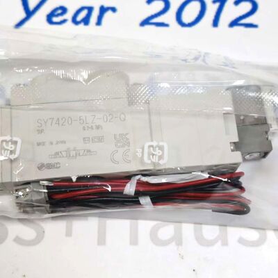 صمام SMC SY7420-5LZ-02-Q اللولبي الهوائي ذو 5 منافذ