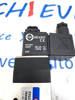SHAKO PU520-02S 5/2 طريق صمام الطيار الكهربائي