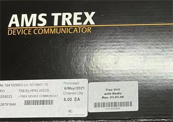 TREXLHPKLWS3S EmersonDevice Communicator Plus comm module، HART، (Li-ion) ، IS، لاسلكي، الدعم القياسي (3 سنوات)