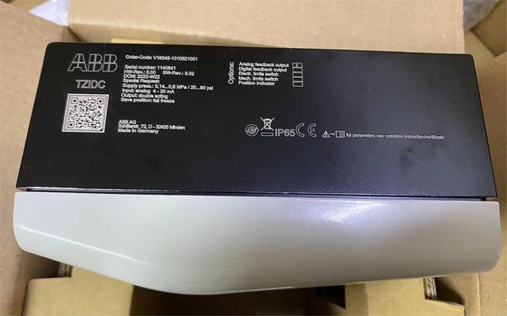 V18345-1010521001 TZIDC جهاز تحديد وضع الصمام الكهربائي الهوائي ABB V18345