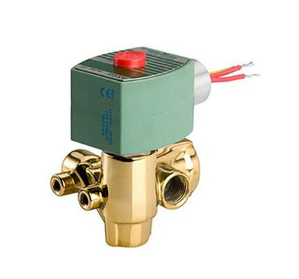 EF8321G002MO 24/DC ASCO الصمام الكهربائي السريع للنفايات درجة حرارة تقييم 120 ° F ((سائل)