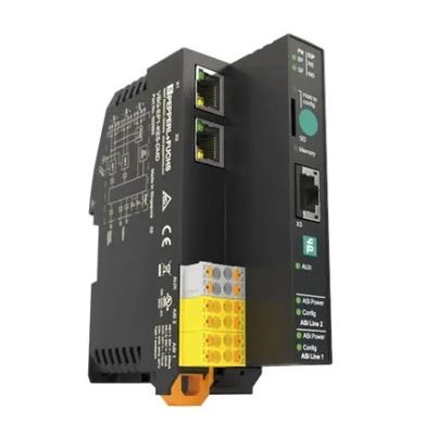 بيبرل فوش AS-Interface Gateway VBG-EP1-KE5-DMD مع مسافة تشغيل فعلية 4.5... 5.5 ملم