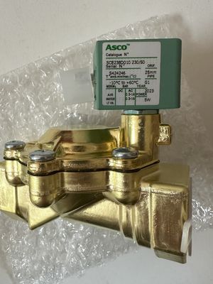 ASCO SCE238D008EMO.24/DC - جسم النحاس ، EPDM ، G1/2 ، 2/2 NC ، سلسلة 238 الصمامات الكهربائية المتحركة