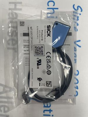 SICK WT100-2P1412S01 أجهزة استشعار كهربائية ضوئية مستشعرات دقيقة مع نطاق الاستشعار من 0 إلى 40 متر ويمكن إعادة إنتاجها ≤ 2 ٪
