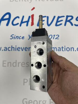 صمام الملف اللولبي أحادي الاستقرار (عودة بالزنبرك) 5/2 اتجاه من فيستو MFH-5-14-B