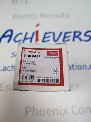 دانفوس 018F6857 الملف اللولبي لفائف 24VDC IP67 صندوق المحطة