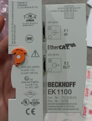 بيكهوف EK1100 EtherCAT القابض
