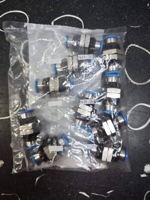 FESTO QSS-10 الدفع في التركيب، المرفق السريع الهوائي